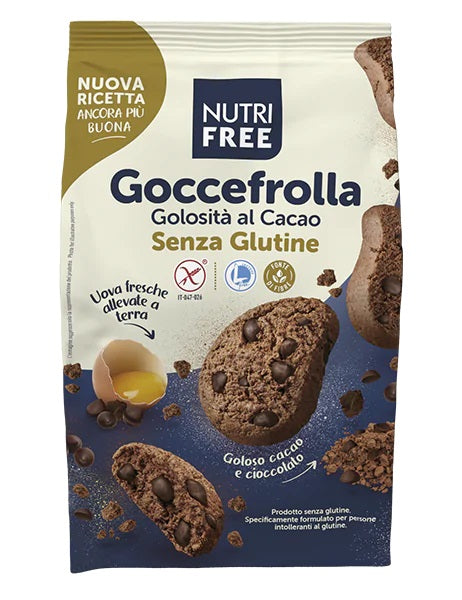 NUTRIFREE GOCCEFROLLA GOLOSITA' AL CACAO 300 G - NUTRIFREE GOCCEFROLLA GOLOSITA' AL CACAO 300 G