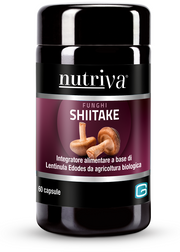 NUTRIVA SHIITAKE 60 VEGICAPSULE