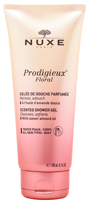 NUXE PRODIGIEUX FLORAL GELEE DE DOUCHE PARFUMEE 200 ML - NUXE PRODIGIEUX FLORAL GELEE DE DOUCHE PARFUMEE 200 ML