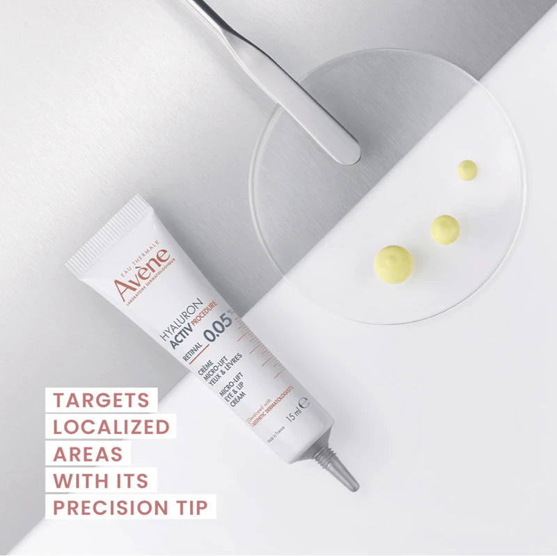 Eau Thermale Avène Hyaluron Activ Procedure Micro-Lift Crema Labbra e Occhi 15 ml