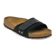 CALZATURA BIRKENSTOCK OITA BLACK SUEDE LEATHER/NUBUCK PIANELLE PELLE 40 1 PAIO