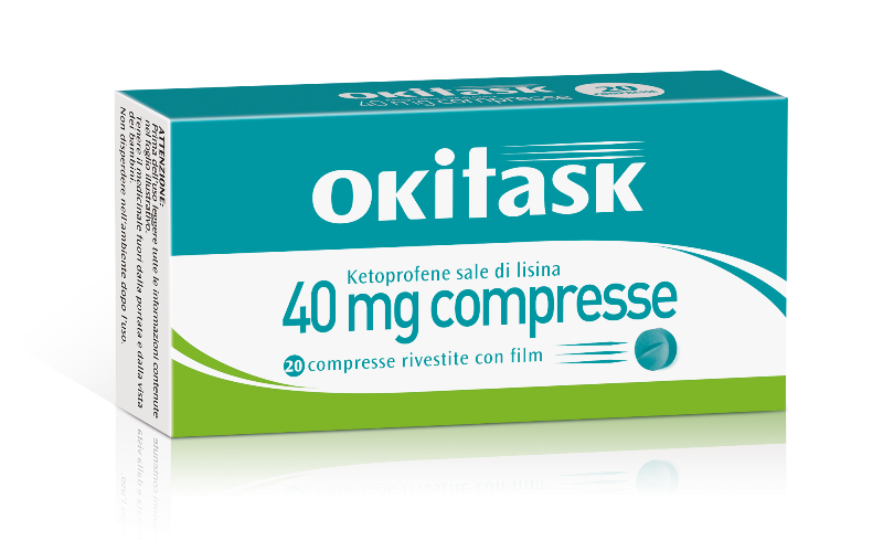 Okitask 20 Compresse Rivestite 40mg