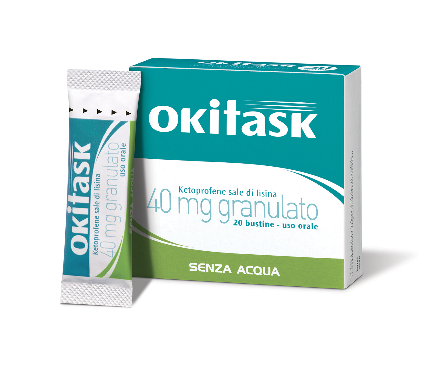 Okitask Orosolubile 20 Buste 40mg