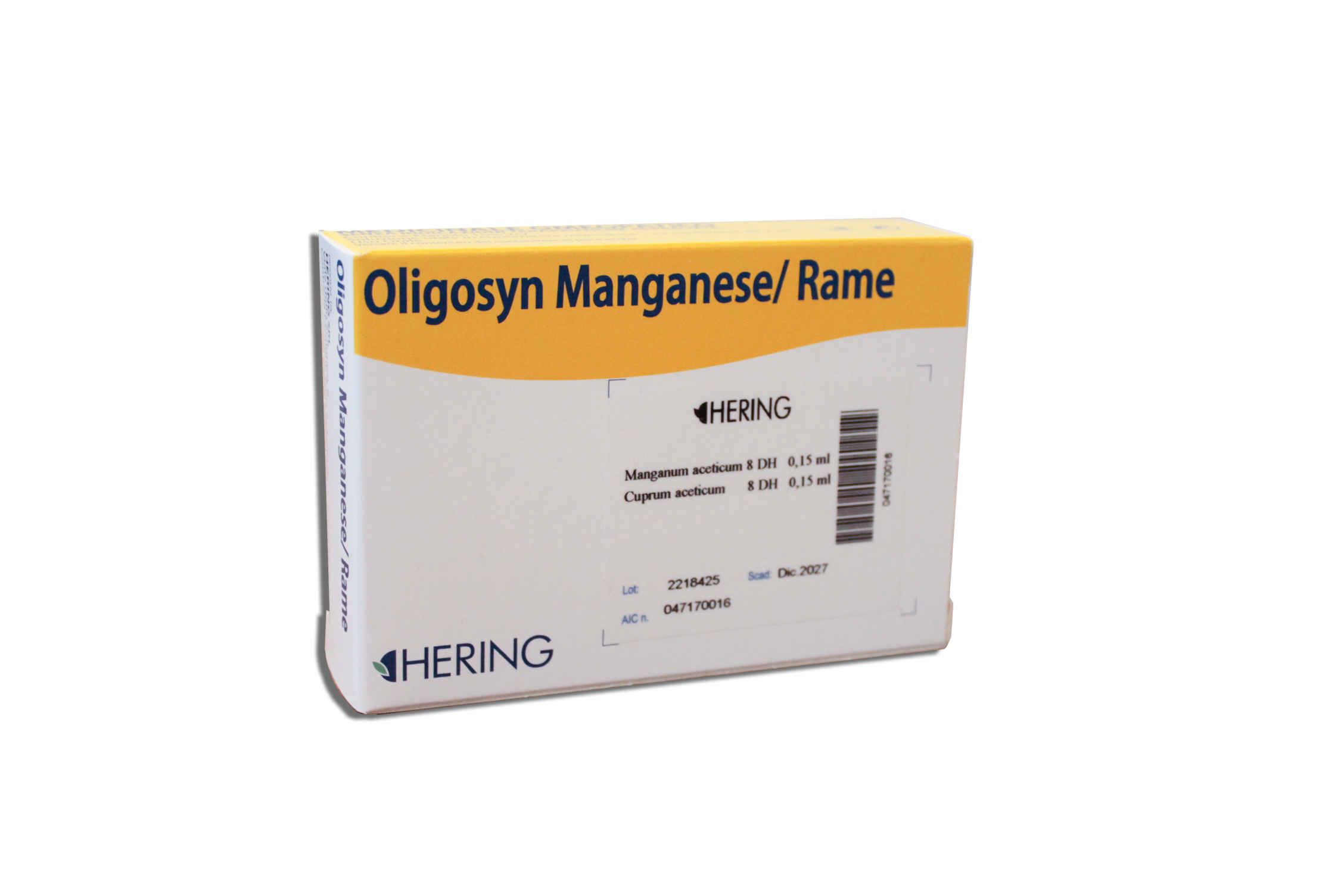 OLIGOSYN MANGANESE RAME*orale gtt 15 contenitori monodose 2ml