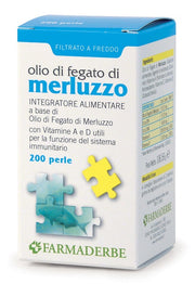 OLIO DI FEGATO DI MERLUZZO 200 PERLE