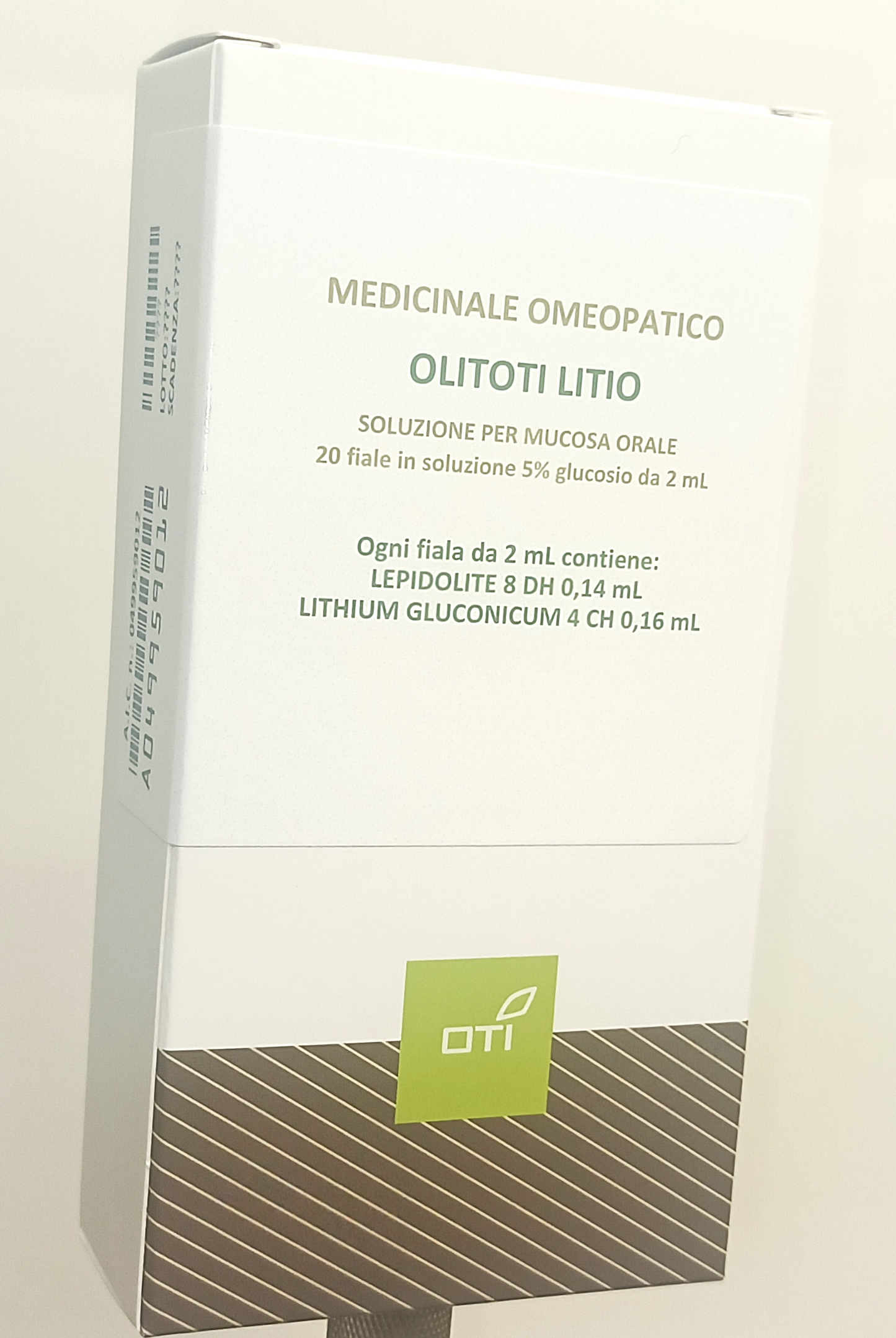 OLITOTI LITIO*orale 20 fiale 5% 2 ml con glucosio