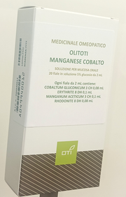 OLITOTI MANGANESE COBALTO*orale 20 fiale 5% 2 ml con glucosio