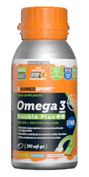 NAMEDSPORT OMEGA 3 Double Plus 240 Capsule Arancione