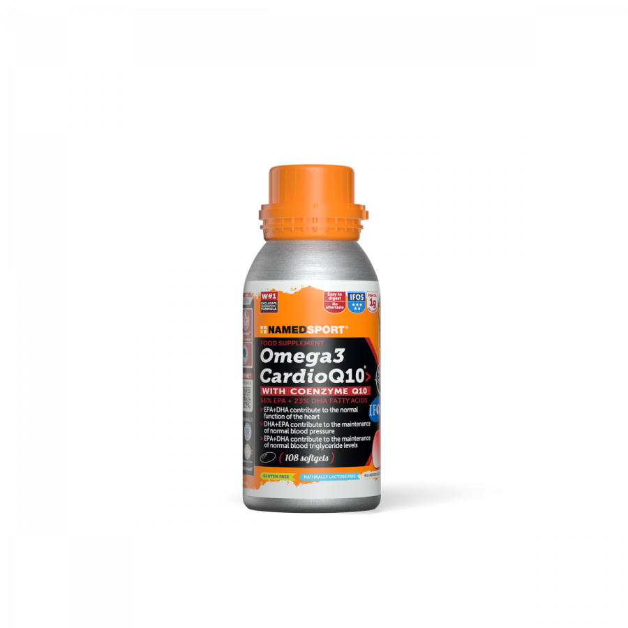 Omega 3 Cardio Q10 - Named Sport -  108 Softgels