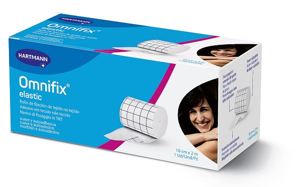 OMNIFIX ELASTIC NASTRO DI FISSAGGIO TESSUTO NON TESSUTO M2X10CM