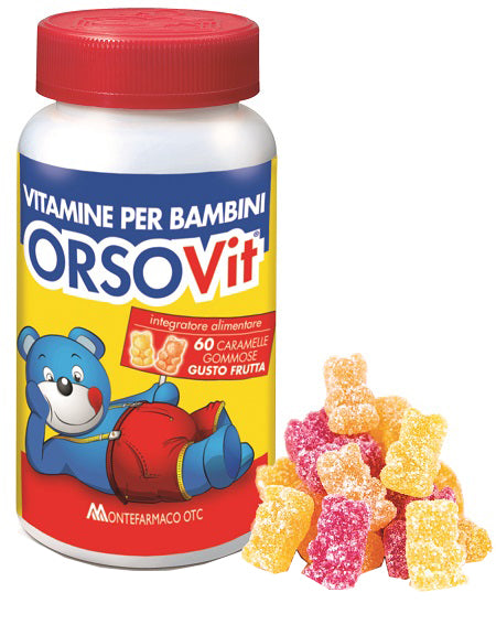 Orsovit Caramelle Gommose Vitamina Bb Senza Glutine 60Pz - Orsovit Caramelle Gommose Vitamina Bb Senza Glutine 60Pz