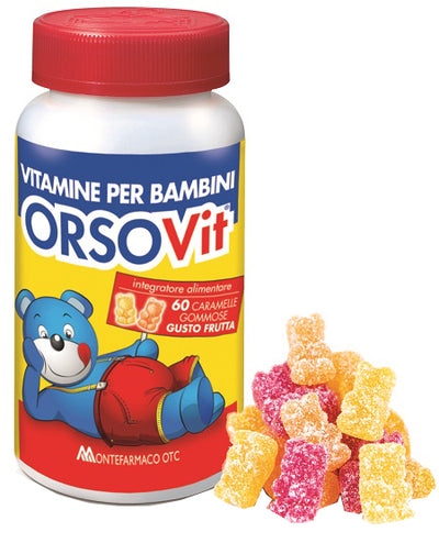 Orsovit Caramelle Gommose Vitamina Bb Senza Glutine 60Pz