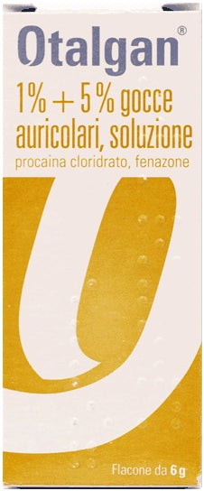 OTALGAN*gtt oto 6 g 5% + 1%