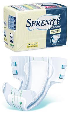 PANNOLONE PER INCONTINENZA A MUTANDINA SERENITY CLASSIC FORMATO MAXI TAGLIA MEDIUM 15 PEZZI - PANNOLONE PER INCONTINENZA A MUTANDINA SERENITY CLASSIC FORMATO MAXI TAGLIA MEDIUM 15 PEZZI