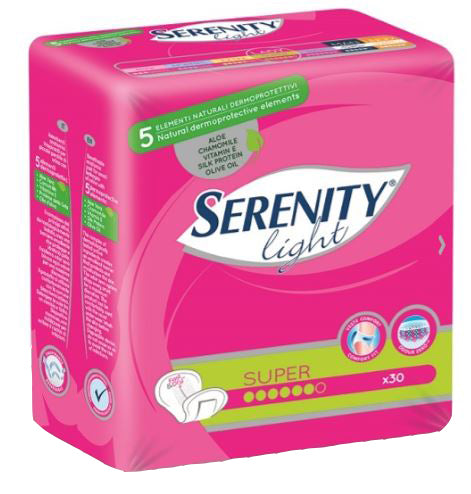 PANNOLONE PER INCONTINENZA SERENITY LIGHT LADY SUPER 12 PEZZI - PANNOLONE PER INCONTINENZA SERENITY LIGHT LADY SUPER 12 PEZZI