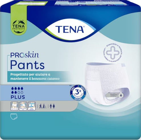 PANNOLONE PER INCONTINENZA TENA PANTS PLUS EXTRALARGE 12 PEZZI - PANNOLONE PER INCONTINENZA TENA PANTS PLUS EXTRALARGE 12 PEZZI