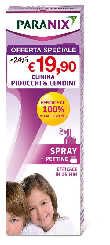 PARANIX SPRAY TRATTAMENTO REGOLAMENTO MDR TAGLIO PREZZO 100ML