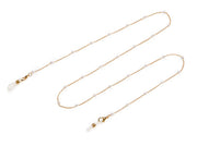 CONTACTA CATENINA OCCHIALI PERLE/ORO 1 PEZZO