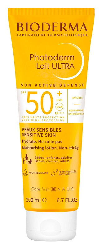 BIODERMA Photoderm Lait Ultra SPF50+ Latte solare 200 ML - BIODERMA Photoderm Lait Ultra SPF50+ Latte solare 200 ML