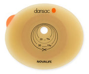 PLACCA PER COLO ILEO ED UROSTOMIA DANSAC NOVALIFE2 43MM RITAGLIABILE 10-35