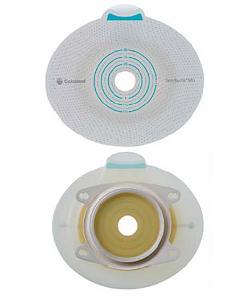 PLACCA PER UROSTOMIA COLOSTOMIA ILEOSTOMIA SENSURA MIO CLICKSISTEMA A DUE PEZZI FLANGIA 60 MM FORO RITAGLIABILE 10-55 MM 5 PEZZI