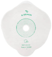PLACCA PIANA FLEXIMA KEY 40 MM CON PROTETTORE CUTANEO IDROCOLLOIDALE E FLANGIA 5 PEZZI