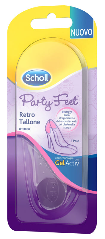 PLANTARE ORTOPEDICO PER RETRO TALLONE PARTY FEET SCHOLL GELACTIV 1 PAIO
