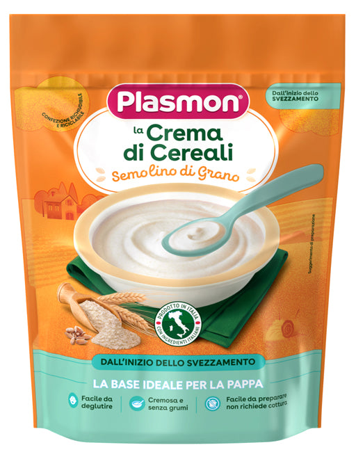 PLASMON CEREALI SEMOLINO DI GRANO 200 G - PLASMON CEREALI SEMOLINO DI GRANO 200 G