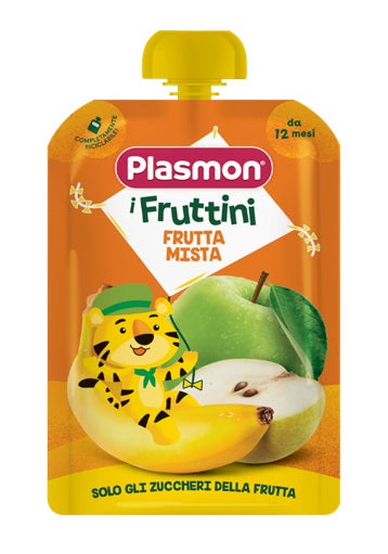 PLASMON I FRUTTINI FRUTTA MISTA 130 G - PLASMON I FRUTTINI FRUTTA MISTA 130 G