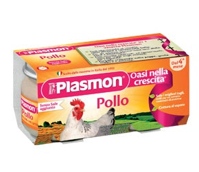 PLASMON OMOGENEIZZATO POLLO 120 G X 2 PEZZI - PLASMON OMOGENEIZZATO POLLO 120 G X 2 PEZZI