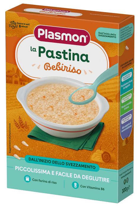 PLASMON PASTA BEBIRISO 300 G - PLASMON PASTA BEBIRISO 300 G
