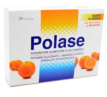 POLASE ARANCIA 24 BUSTINE EFFERVESCENTI - POLASE ARANCIA 24 BUSTINE EFFERVESCENTI