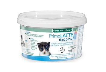 PRIMOLATTE GATTINO BARATTOLO 200 G CON MISURINO - PRIMOLATTE GATTINO BARATTOLO 200 G CON MISURINO