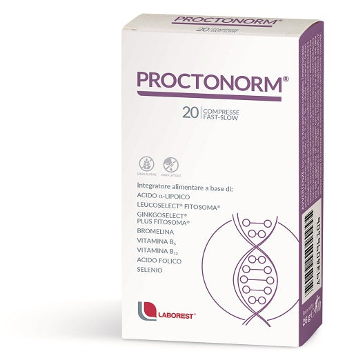 PROCTONORM 20 COMPRESSE - PROCTONORM 20 COMPRESSE