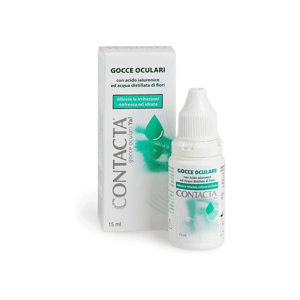 Contacta Gocce Oculari Yal 15ml con Acido Ialuronico 15ML Marchio CE