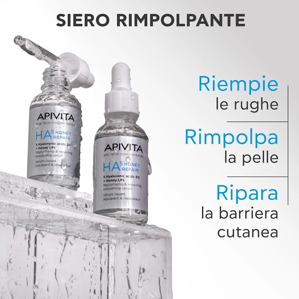 Apivita Hydra Repair Serum Idratante Intensivo Con Acido Ialuronico 30ml