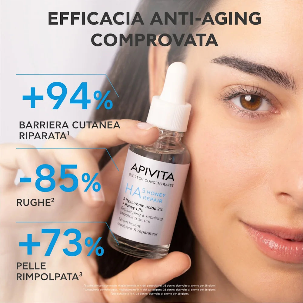 Apivita Hydra Repair Serum Idratante Intensivo Con Acido Ialuronico 30ml