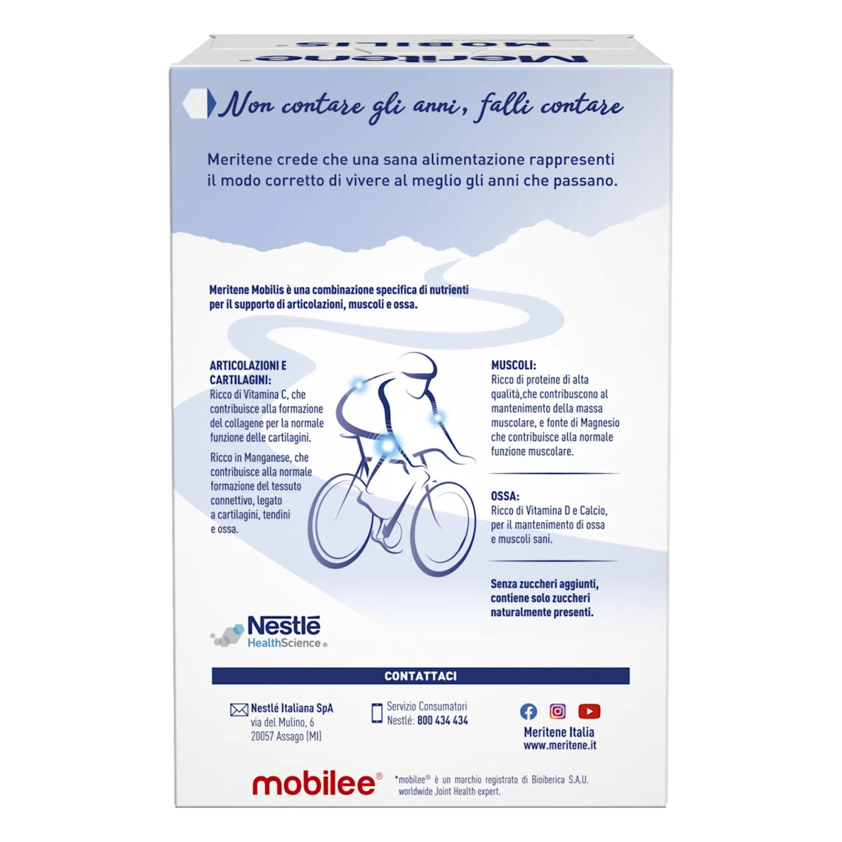 Meritene Mobilis Gusto Vaniglia 10 Bustine Da 21 G