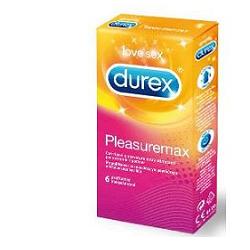 Profilattico Durex Pleasuremax Easyon 6 Pezzi