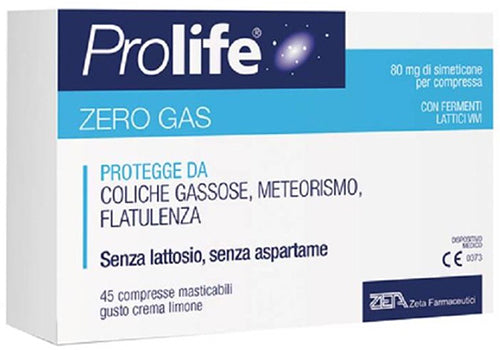 PROLIFE ZEROGAS 45 COMPRESSE - PROLIFE ZEROGAS 45 COMPRESSE