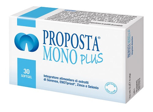 PROPOSTA MONO PLUS 30 SOFTGEL - PROPOSTA MONO PLUS 30 SOFTGEL