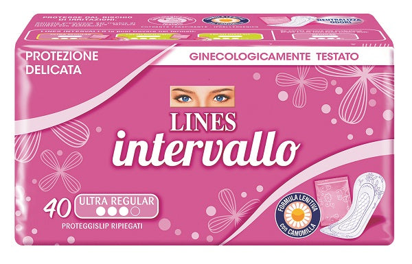 PROTEGGISLIP LINES INTERVALLO RIPIEGATO 40 PEZZI - PROTEGGISLIP LINES INTERVALLO RIPIEGATO 40 PEZZI