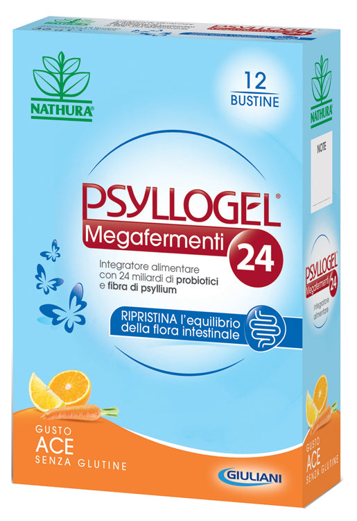 Psyllogel Megafermenti 24 Ace 12 Buste 3 G - Psyllogel Megafermenti 24 Ace 12 Buste 3 G