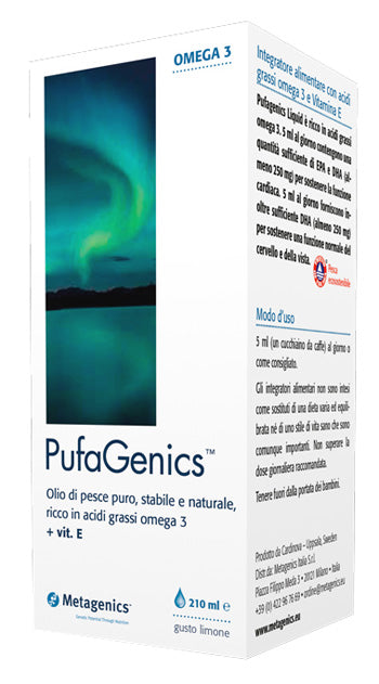 PUFAGENICS LIQUID LIMONE 210 ML