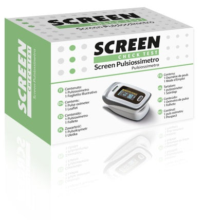 PULSIOSSIMETRO SCREEN CHECK - PULSIOSSIMETRO SCREEN CHECK