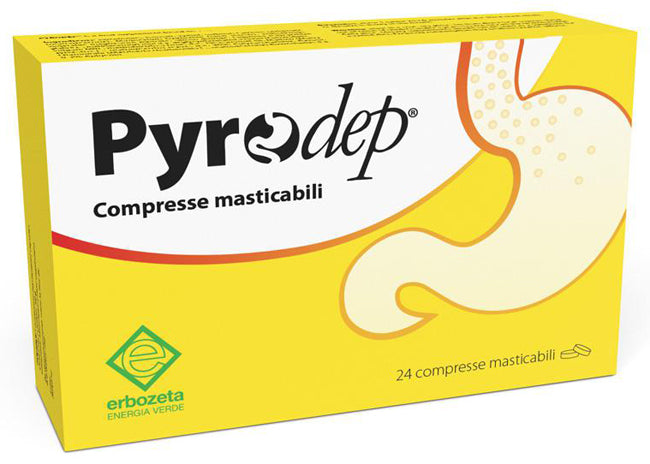 PYRODEP 24 COMPRESSE MASTICABILI - PYRODEP 24 COMPRESSE MASTICABILI