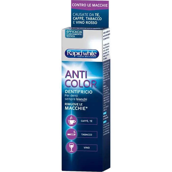 Bionike Rapid White Dentifricio Anticolor 75ml