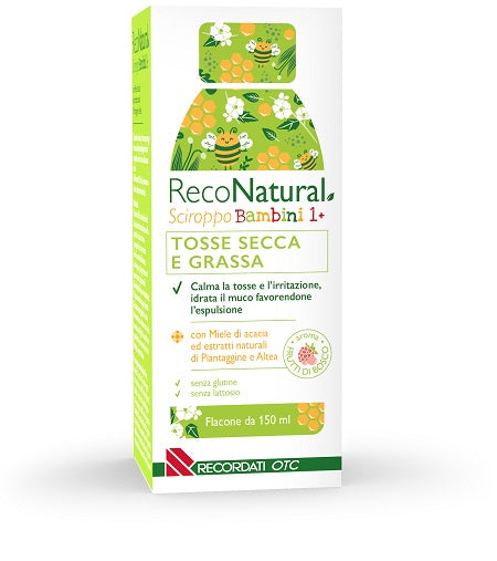 RECONATURAL SCIROPPO TOSSE BAMBINI 150 ML - RECONATURAL SCIROPPO TOSSE BAMBINI 150 ML