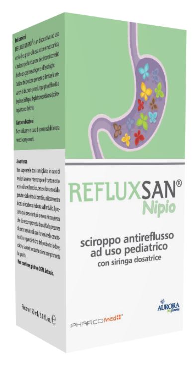 REFLUXSAN NIPIO SCIROPPO ANTIREFLUSSO 150 ML - REFLUXSAN NIPIO SCIROPPO ANTIREFLUSSO 150 ML