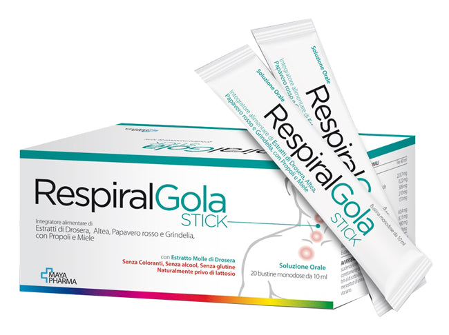 RESPIRAL GOLA 20 BUSTINE 10 ML - RESPIRAL GOLA 20 BUSTINE 10 ML